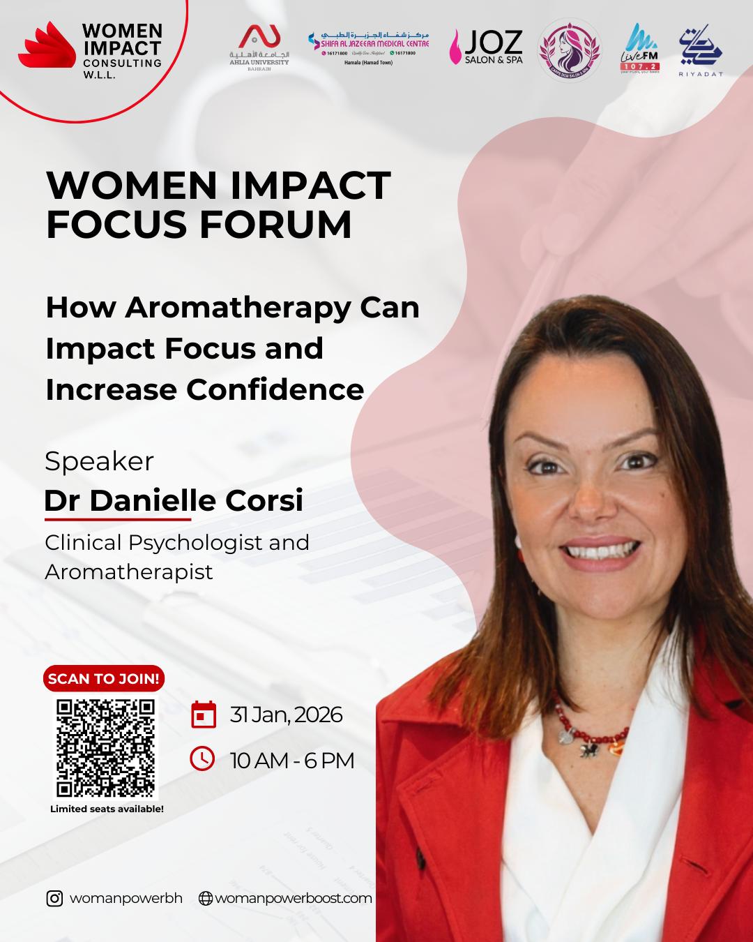 Women Impact: FOCUS Forum — Official Flyer